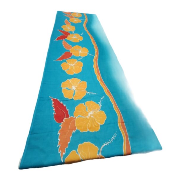 Cover Up Long Wrap, Halter or Strapless Wrap Dress Cotton Coverups - Picture 2 of 7